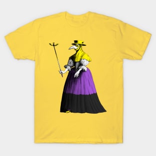 Enby lady Plague Doctor T-Shirt